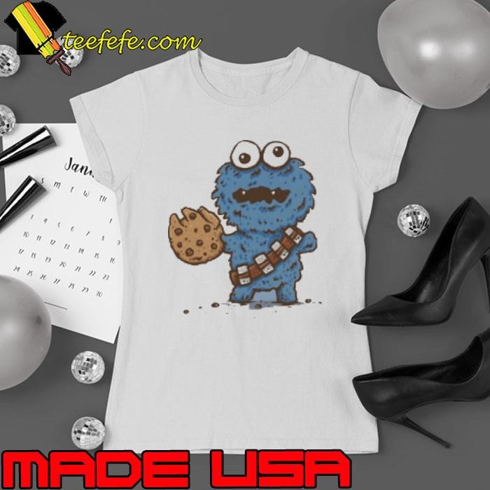 Chewbacca and Cookie Monster don't feed the Wookiee Monster Ladies tee