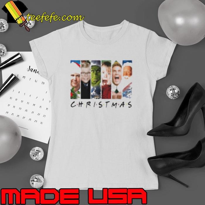 Christmas Movie Friend Home Elf Ralphie Griswold Ladies tee