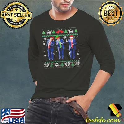 Christmas Trump Dance hat Elf Hat Santa Shirt
