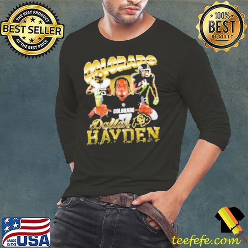 Colorado Buffaloes Dallan Hayden graphic bootleg Long Sleeve Tee