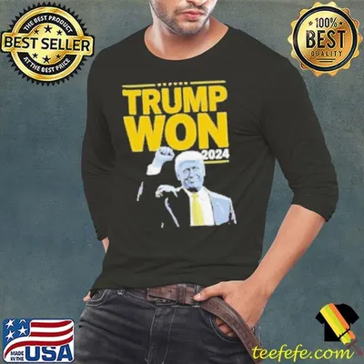 Congratulations Trump President Trump Won 2024 Shirt