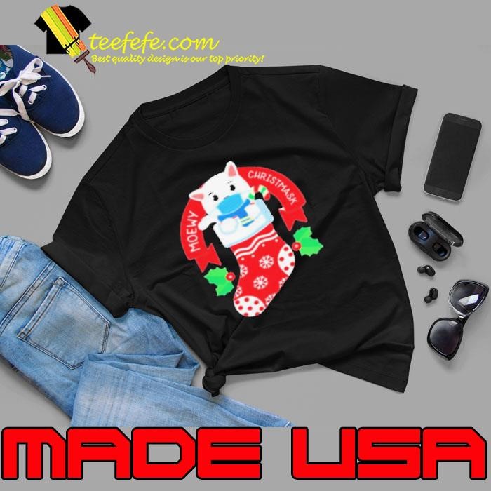 Cute Cat Face Mask Funny Christmas Stocking Unisex