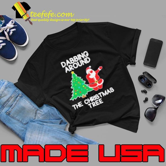 Dabbing Around The Christmas Tree Unisex