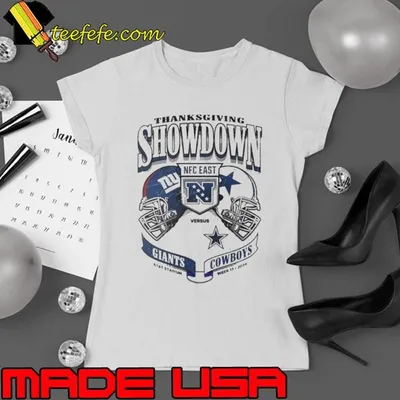 Dallas Cowboys vs. New York Giants Week 13 2024 NFC East Thanksgiving Showdown Game Day Shirt