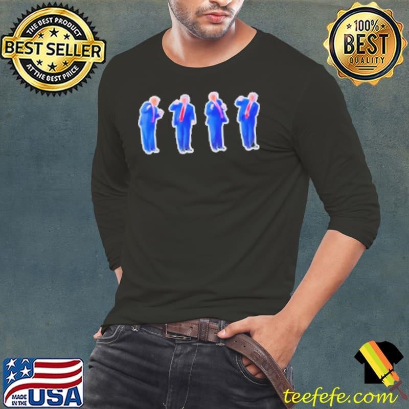 Dancing Trump Maga Long Sleeve Tee