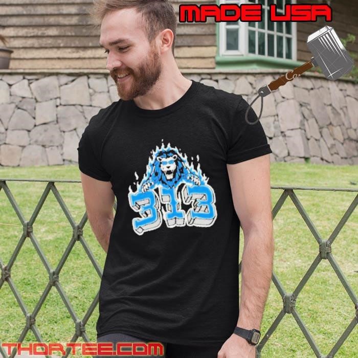 Detroit Lions Football 313 Culture Unisex