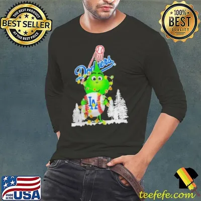 Dodgers Shop The Grinch Hug Los Angeles Dodgers Logo Christmas Shirt