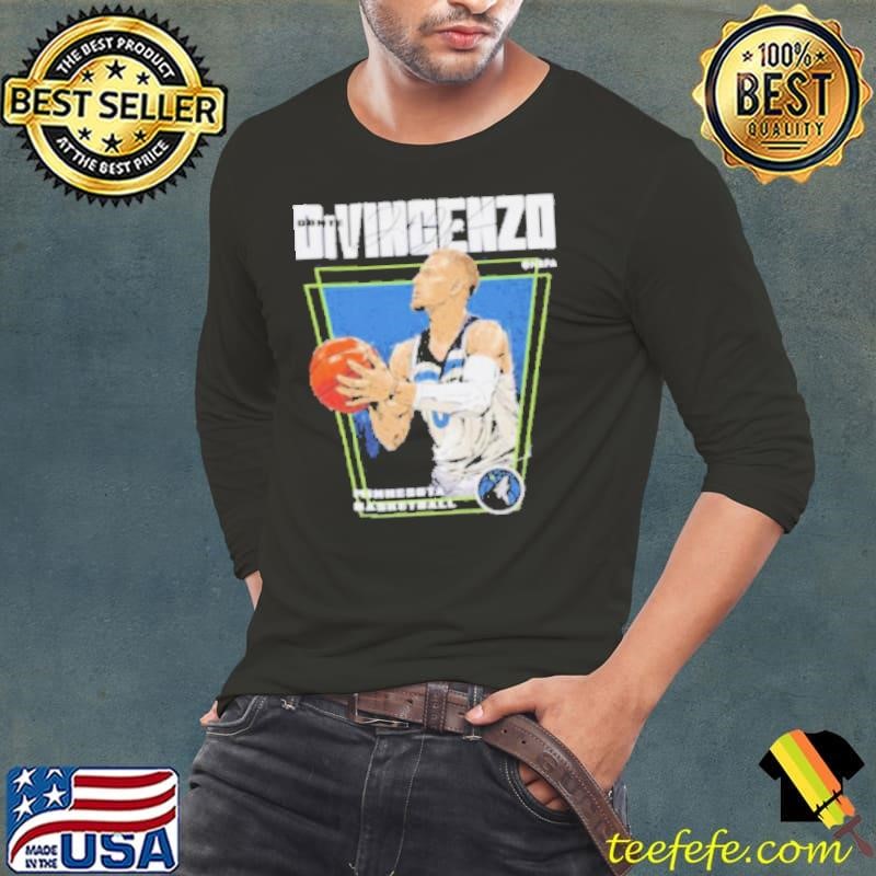 Donte divincenzo minnesota timberwolves premiere signature shirt