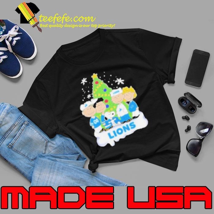 Event Christmas Peanuts Characters X Detroit Lions Unisex