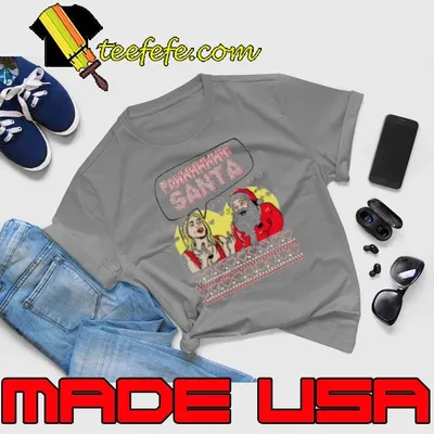 Fawwwk Santa Ugly Christmas Shirt