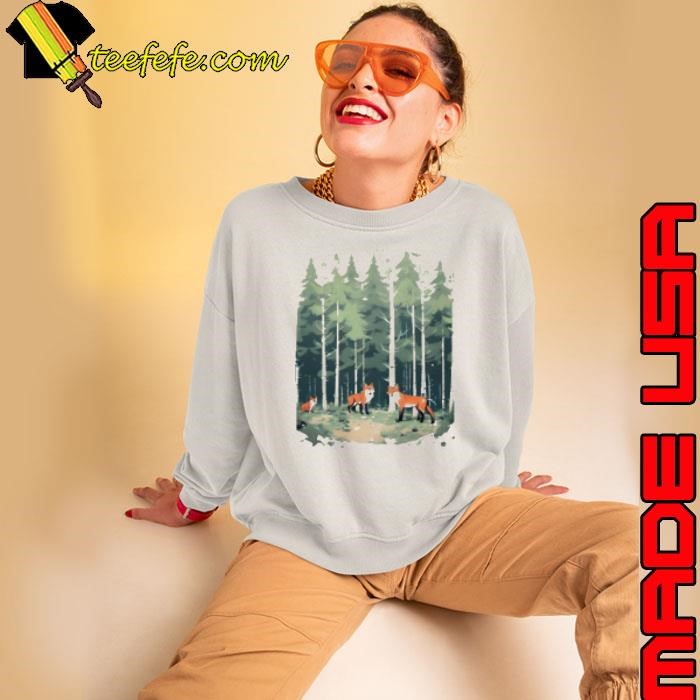 Foxes and Forest Sweatshirt