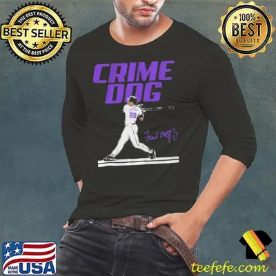 Fred McGriff_ Crime Dog Tampa Bay shirt