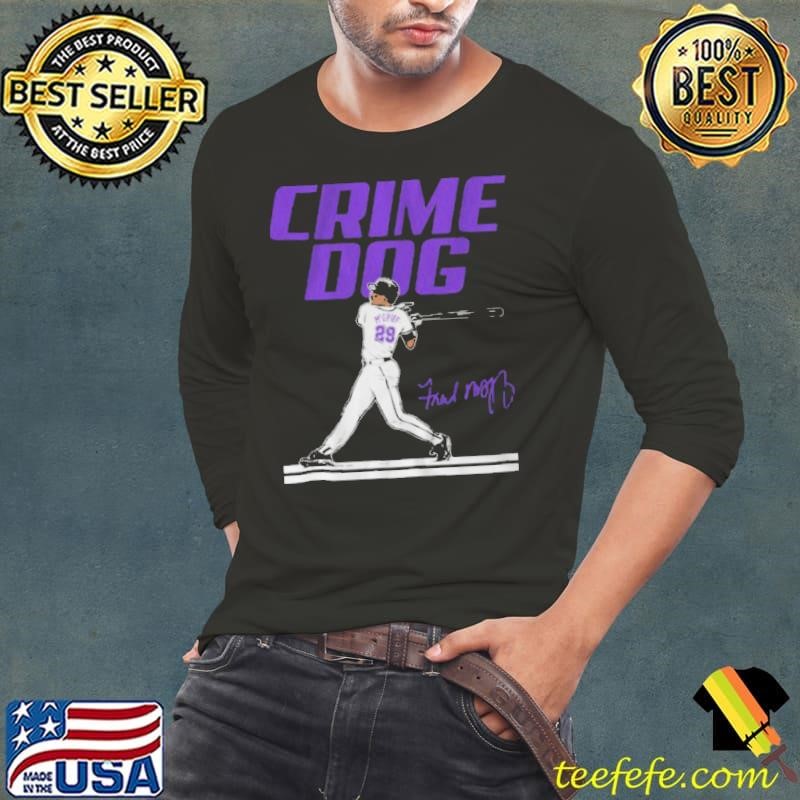 Fred McGriff_ Crime Dog Tampa Bay shirt