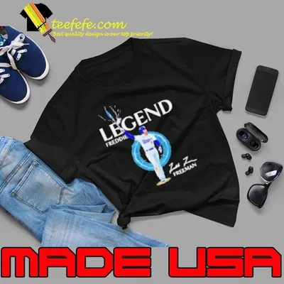 Freddie Freeman legend lightning signature shirt