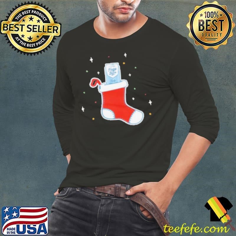 Friday Beer Stocking Christmas 2024 Long Sleeve Tee