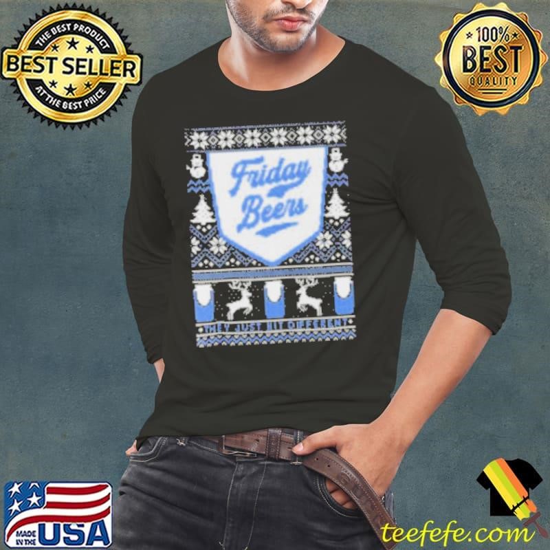 Friday Beers Holiday Ugly Christmas 2024 shirts