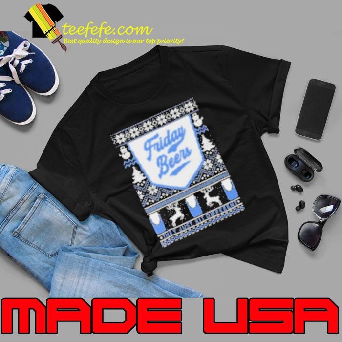 Friday Beers Holiday Ugly Christmas 2024 shirts Unisex