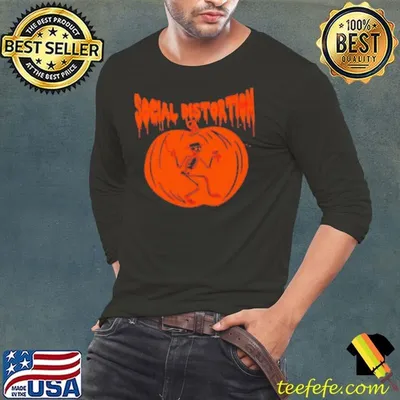 Funny Pumpkin social distortion Shirt