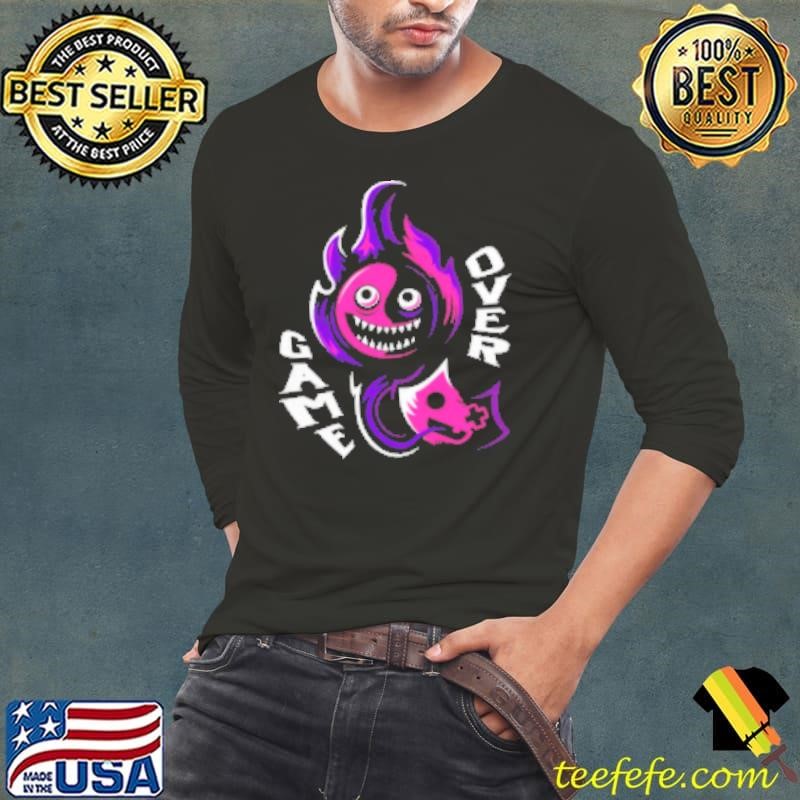 Game Over Cat Long Sleeve Tee