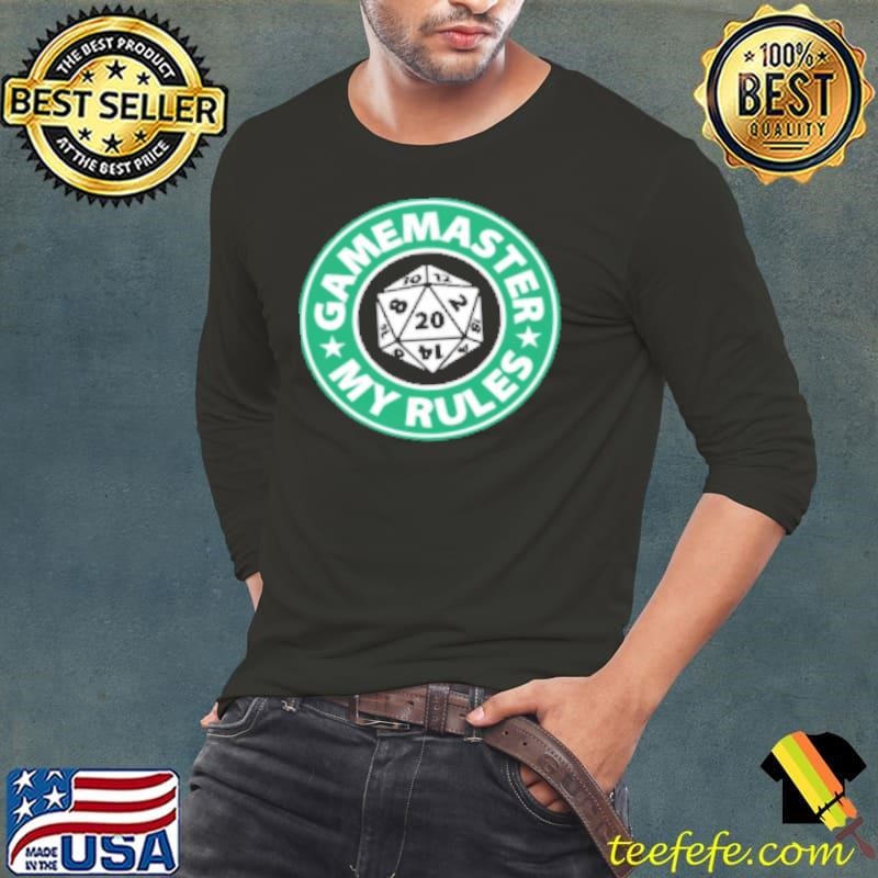 Game master My Rules Long Sleeve Tee