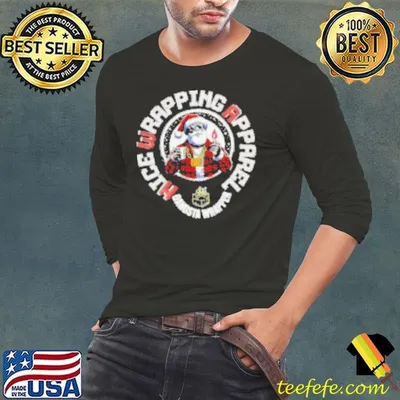 Gangsta Wrapper Gangster Santa shirt