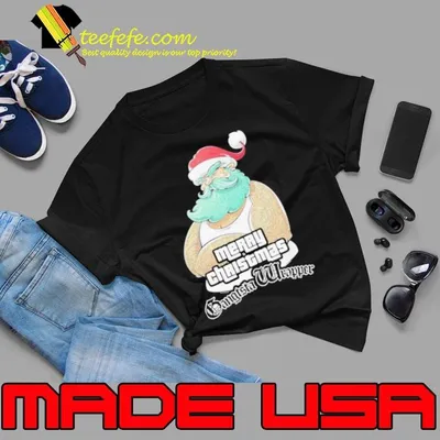 Gangsta Wrapper Merry Christmas Holidays Gamer Gangsta Wrapper shirt