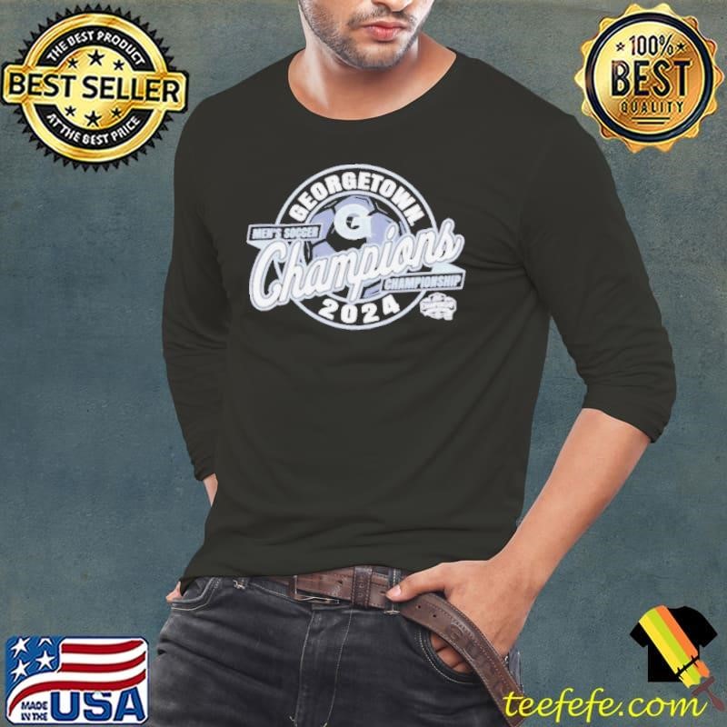Georgetown Hoyas 2024 Big East Men’s Soccer Tournament Champions Shirt
