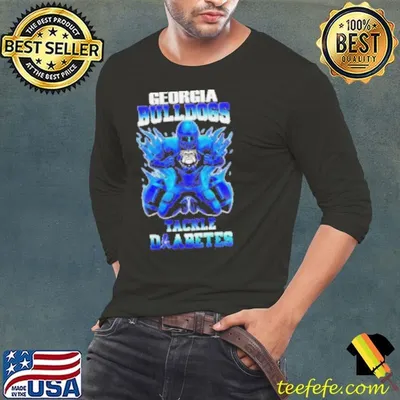 Georgia Bulldogs Tackle Diabetes Awareness Month November 2024 Shirt