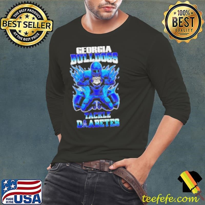 Georgia Bulldogs Tackle Diabetes Awareness Month November 2024 Shirt