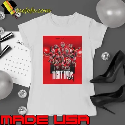 Georgia Football Happy National Tight Ends Day 2024 Poster shirt