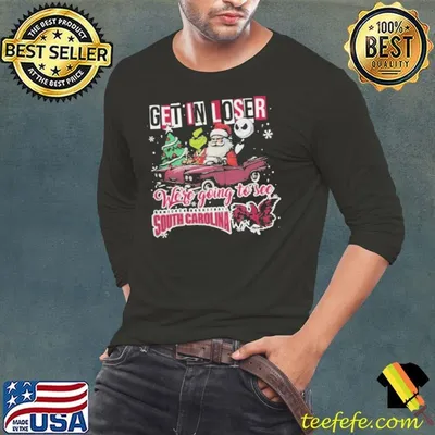 Get In Loser We’re Going To See South Carolina Gamecocks Grinch Shirt