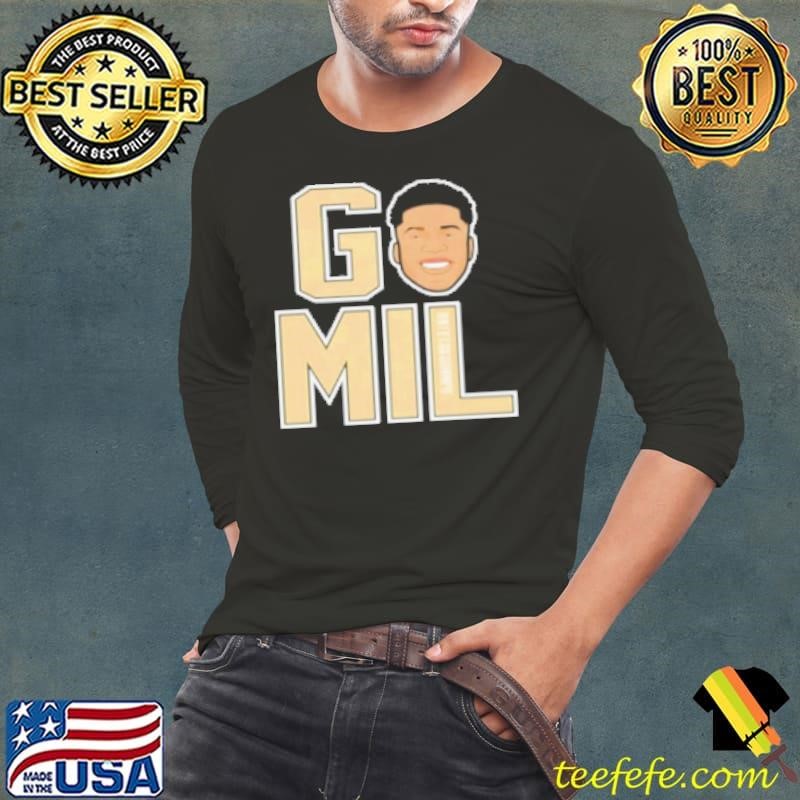 Giannis Antetokounmpo GO MIL D Basketball Design Shirt