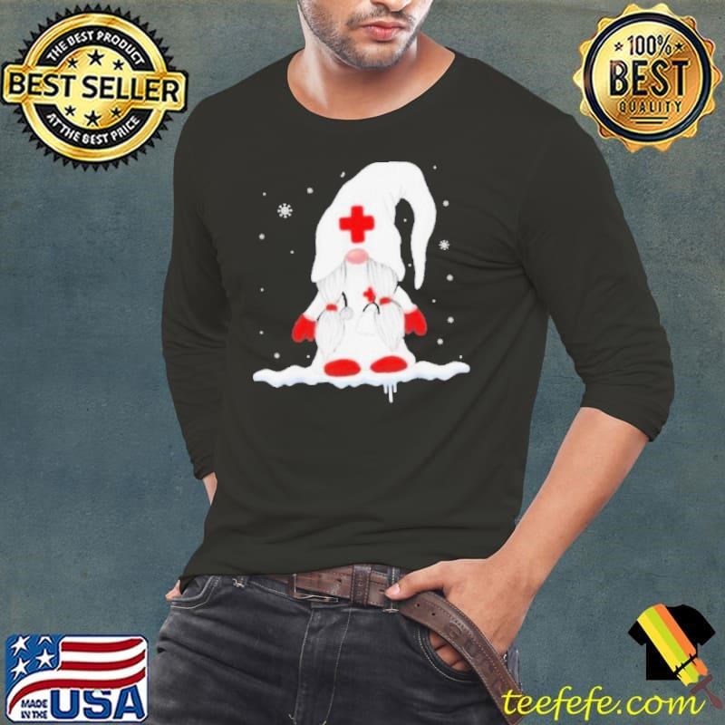 Gnome Nurse Christmas shirt