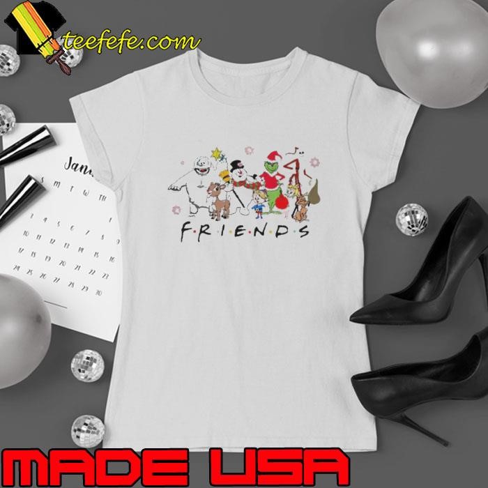 Grinch characters friends merry Christmas 2024 Ladies tee