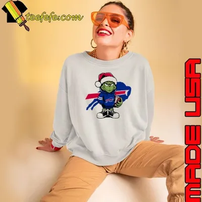 Grinch hug ball Buffalo Bills Christmas Shirt