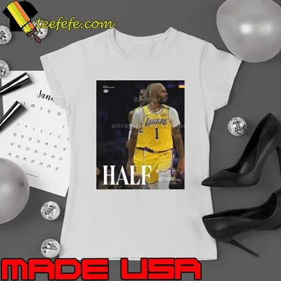 Halftime Los Angeles Lakers 55 – 44 Minnesota Timberwolves Poster shirt