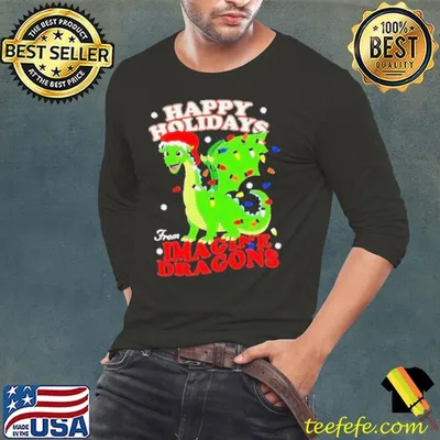 Happy Holiday to Imagine Dragons Christmas shirt