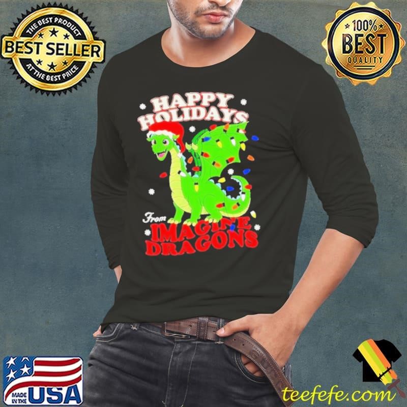 Happy Holiday to Imagine Dragons Christmas shirt