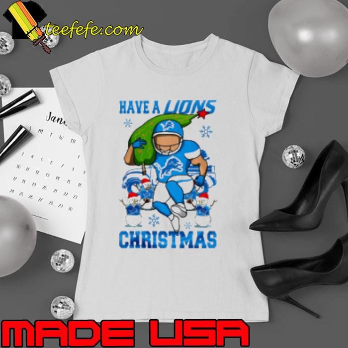 Have a lions christmas Ladies tee