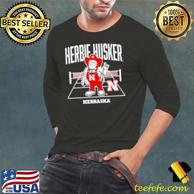 Herbie Husker mascot Nebraska Cornhuskers volleyball Shirt