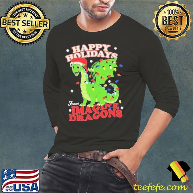 Imagine Dragons Cartoon Dragon Holiday Shirt