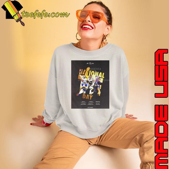 Iowa Hawkeyes Football National Tight Ends Day 2024 NFL Hawks Poster Sweatshirt