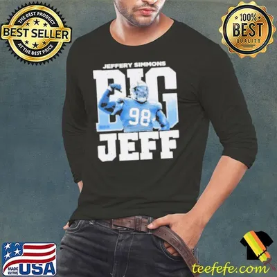 Jeffery simmons tennessee big Jeff flex shirt