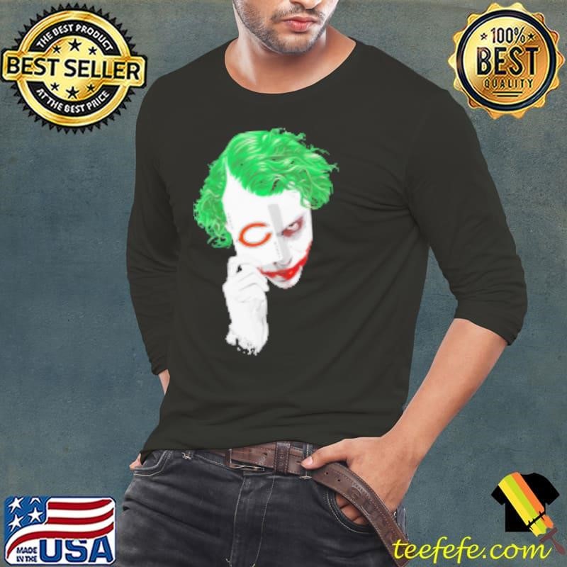Joker Poker Chicago Bears NFL Long Sleeve Tee