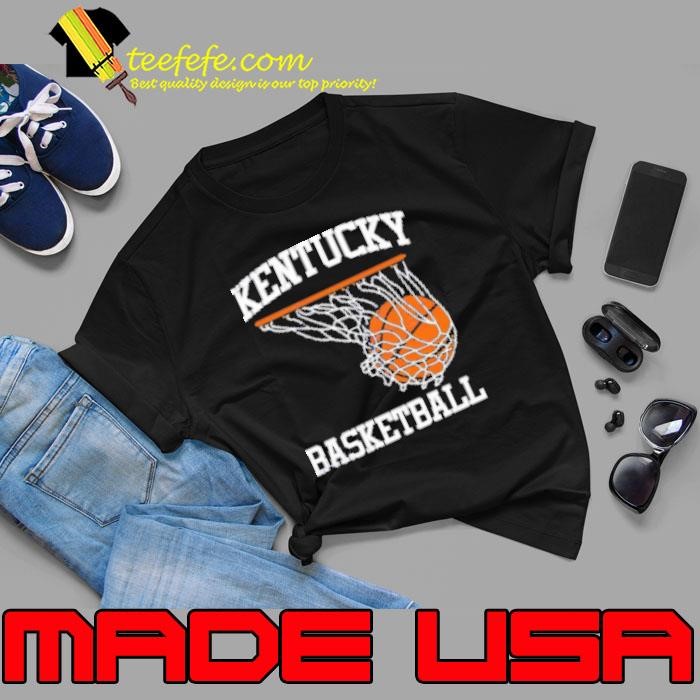 Kentucky basketball hoop swoosh Unisex