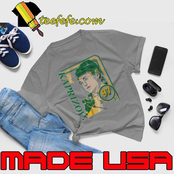 Kirill Kaprizov signature Russian professional ice hockey left winger Unisex