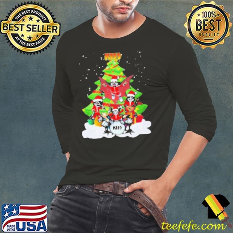 Kiss Brand Merry Christmas Tree 2024 Shirt