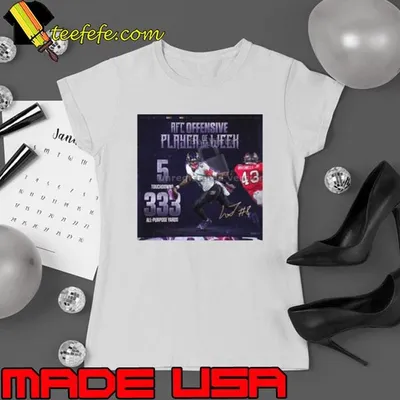 Lamar Jackson Baltimore Ravens AFC Offensive Player Of The Week 5 Touchdowns 333 All Purpose Yards Signature Poster shirt