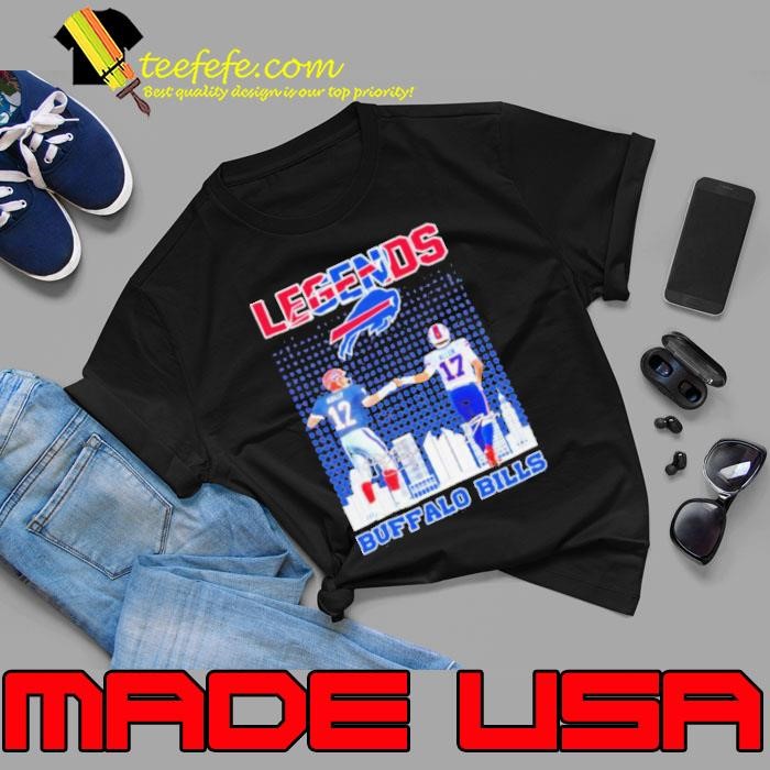 Legends Jim Kelly And Josh Allen Buffalo Bills 2024 Unisex