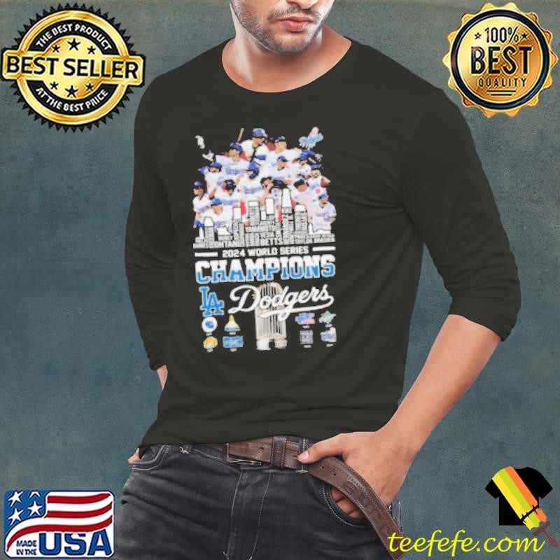 Los Angeles Dodgers Baseball World Series Champions 2024 Skyline Shirt